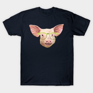 This Piggy Wore Glasses T-Shirt